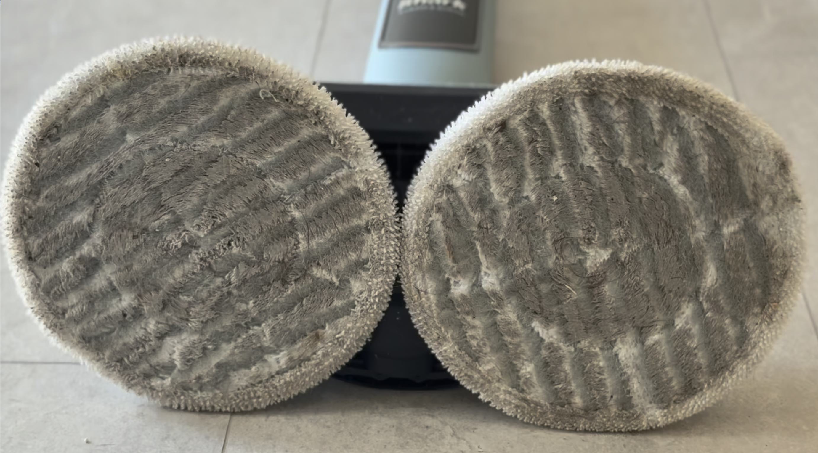 Dirty Pads from Shark Mop